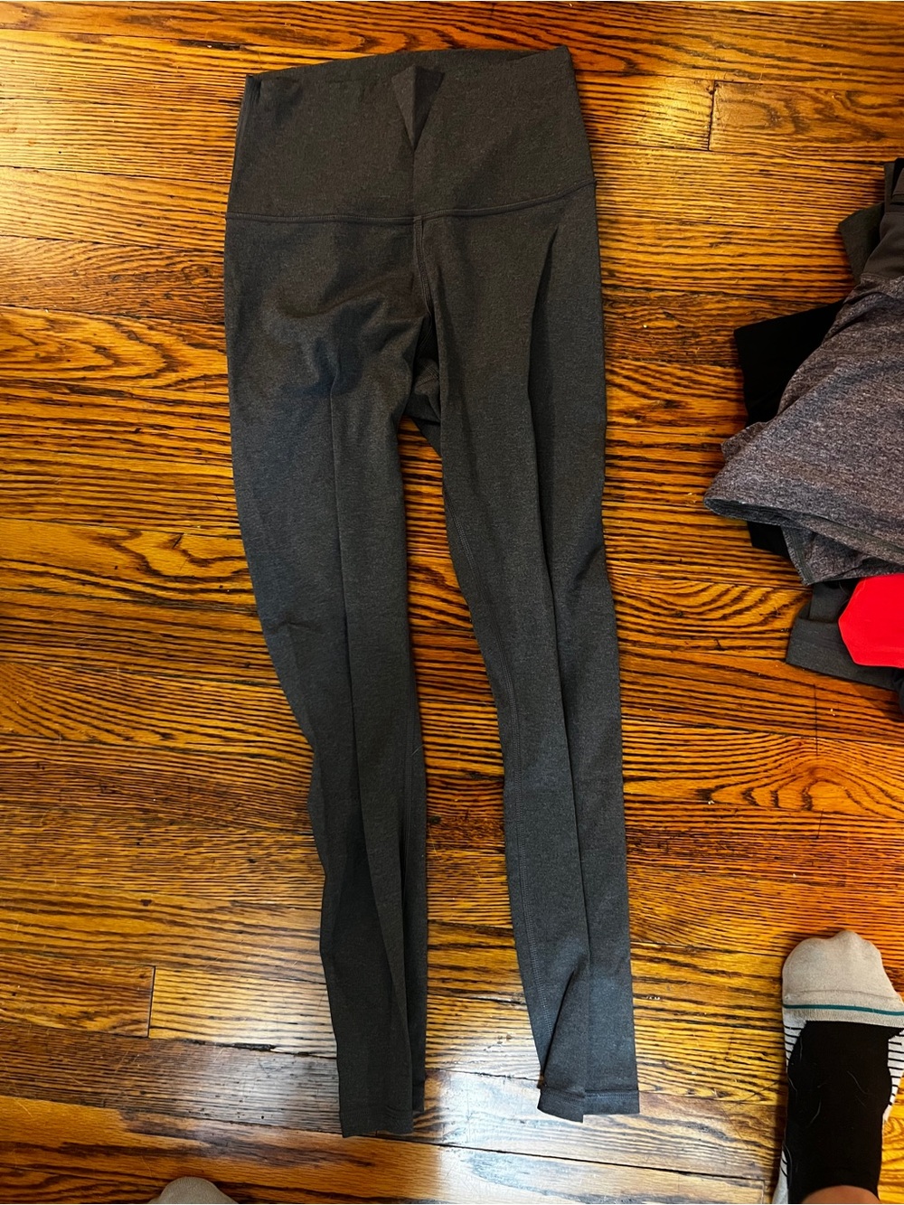 Everlane Charcoal High-Rise Leggings